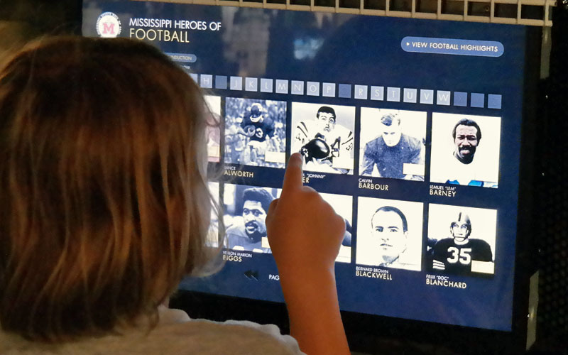 Mississippi Sports Interactive Kiosks