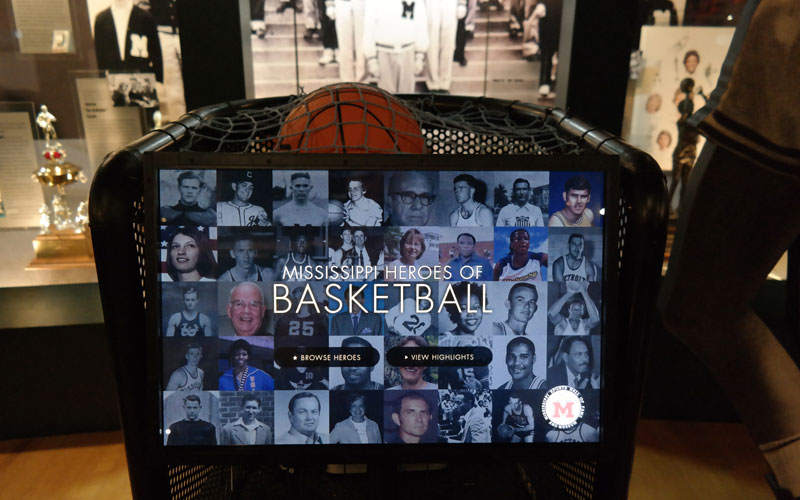 Mississippi Sports Interactive Kiosks