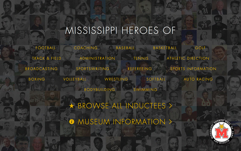 Mississippi Sports Interactive Kiosks