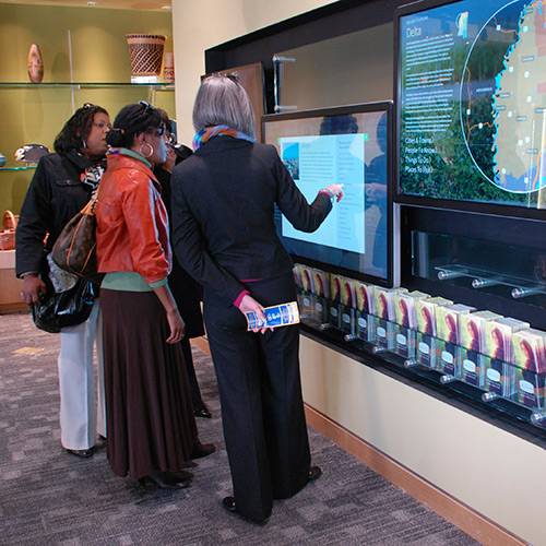 Mississippi Sports Interactive Kiosks